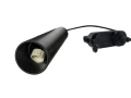 Lampa szynowa wisząca 30cm GU10 Czarna 3F
