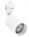 Lampa GU10 na szynę 1-fazową biała OVO