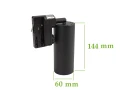 Lampa IDAR GU10 czarna 3-fazowa wymiary