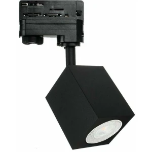 Lampa OSCAR czarna z czarnym przegubem 3-fazowa