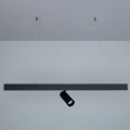 Magnetyczny reflektor do szyn jednofazowych 20mm 48V 20W CRI90 UGR16