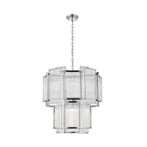 P0528-08A-F4AC SERGIO LAMPA WISZĄCA CHROME