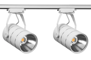 Zestaw 2x Reflektor biały LED 30w Ciepła+ 1.5m szyna