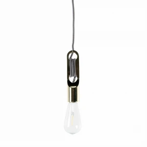PL-15102-GD WICKLE LAMPA WISZĄCA MOSIĄDZ/BRASS
