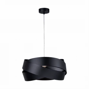 1114 Lampa wisząca TORNADO 40 cm czarna/black