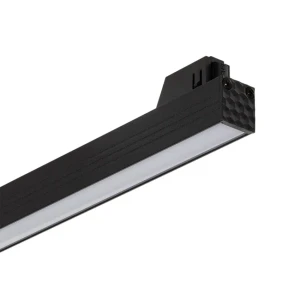 Magnetyczny reflektor liniowy LED Opal do szyn jednofazowych 3000K 20mm 48V 30W CRI90 UGR16