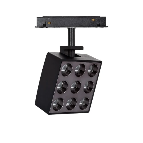 Magnetyczny reflektor LED nastawny kwadratowy do szyn jednofazowych 4000K 20mm 48V 15W CRI90 UGR16