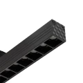 Liniowy reflektor LED nastawny do szyn magnetycznych 20mm 48V 15W 4000K UGR16 CRI90