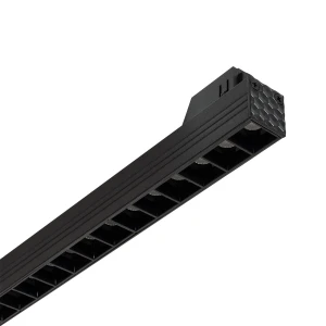 Jednofazowy reflektor liniowy LED do szyn magnetycznych 20mm 48V 30W 3000K UGR16 CRI90