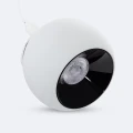 Wiszący reflektor LED  Cóncavo do Szyn Magnetycznych Jednofazowych 25mm Super Slim 12W 48V CRI90 Biały Ø100 mm 4000K