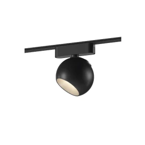 Reflektor LED Cóncavo do Szyn Magnetycznych Jednofazowych 25mm Super Slim 12W 48V CRI90 Czarny Ø100 mm 4000K 