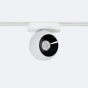 Reflektor LED  Cóncavo do Szyn Magnetycznych Jednofazowych 25mm Super Slim 12W 48V CRI90 Biały Ø100 mm 2700K
