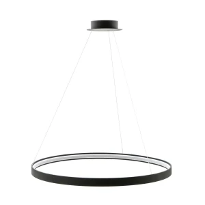 Lampa wisząca LA0722/1-BK - CIRCLE Fi 1100mm dł. linek H2,5m