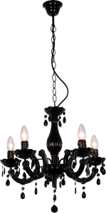 RLD94016-5B MAGNOLIA LAMPA WISZĄCA CZARNA/BLACK