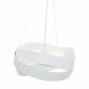 1117 Lampa wisząca TORNADO 50 cm biała/white