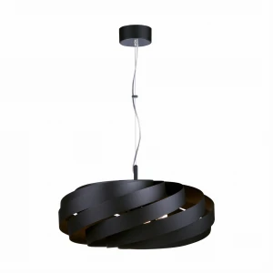 1133 Lampa wisząca VENTO 60 cm czarna/black