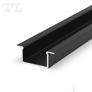 Profil LED P14-2 czarny