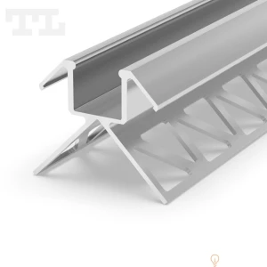 Profil LED P17-3 srebrny