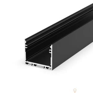 Profil LED - P22-3 Tech Light CZARNY