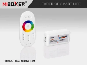 Miboxer ZESTAW PILOT + STEROWNIK RGB max10A RF WIFI FUT025