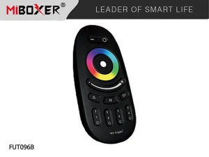 Miboxer PILOT RF 2.4G 4 STREFOWY RGB | RGB+W FUT096B | czarny