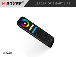 Miboxer PILOT RF 2.4G 8-STREFOWY RGB | RGB+CCT FUT089B CZARNY