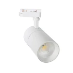 Reflektor LED Ściemnialny New Mallet Biały 30W do Szyn Jednofazowych