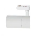 Reflektor LED Ściemnialny New Mallet Biały 20W do Szyn Jednofazowych