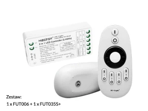 Miboxer zestaw 1xFUT006 plus 1xFUT035S+ 2in1 mono&cct