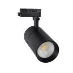Reflektor LED Ściemnialny New Mallet Czarny 20W do Szyn Jednofazowych