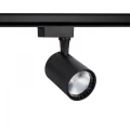 Reflektor LED Bron Czarny 20W do Szyn Jednofazowych