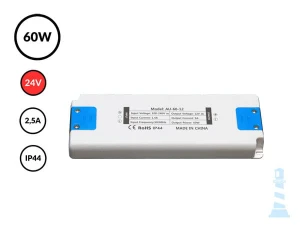 Zasilacz SLIM 24V 2.5A 60W IP44