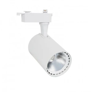 Reflektor LED Bron Biały 30W do Szyn Jednofazowych