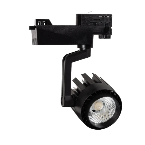 Reflektor LED Dora Czarny 30W do Szyn Trójfazowych