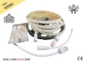 Taśma LED 2835 | 4,8W | 24V | IP68 | 60LED|1m | 5m | NEUTRALNA | 4000K | PROF | DO SAUNY