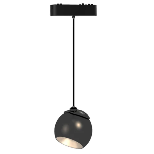 Lampa LED Luxo 48V 10W 4000K Mars wisząca czarna.jpg