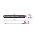 Lampa LED Luxo 48V 12W 4000K Linea UGR19 czarna 2.jpg