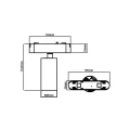 Lampa LED Luxo 48V 12W 4000K Spot 36° czarna 2.jpg