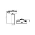 Lampa LED Luxo 48V 15W 4000K Spot 36° biała 1.jpg