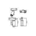 Lampa LED Luxo 48V 8W 4000K Ringo 36° czarna 1.jpg