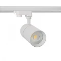 Reflektor LED Ściemnialny New Mallet Biały 20W do Szyn Trójfazowych