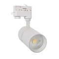 Reflektor LED Ściemnialny New Mallet Biały 20W do Szyn Trójfazowych