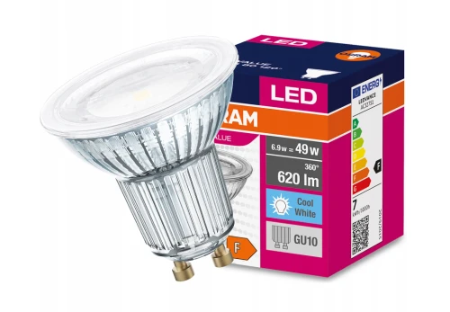 Żarówka LED GU10 6,9W = 49W 4000K 120° OSRAM