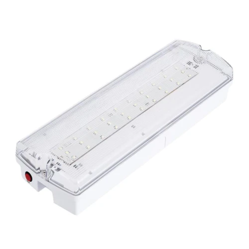 Oświetlenie Awaryjne LED Natynkowe 200lm Stałe/Niestałe IP65 z Autotest 3W
