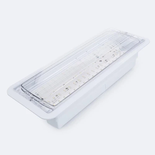 Światło Awaryjne LED Wpuszczane 160lm Stałe/Niestałe Wycięcie 155x400 mm 6W