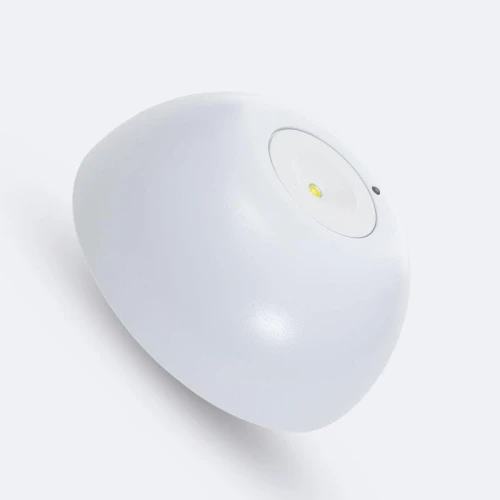 Lampa awaryjna LED 120 lm natynkowa IP65 okrągła przenośna 3W