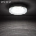 Plafon LED 24W Okrągły Zewnętrzny Ø285 mm IP65 ze Światłem Awaryjnym Niestałym Hublot Biały