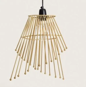 Lampa Wisząca z Metalu Kerani