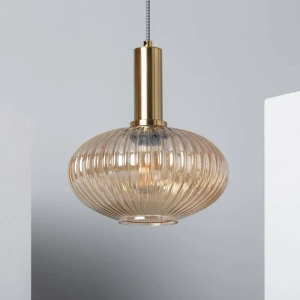 Lampa Wisząca Szklana Basile