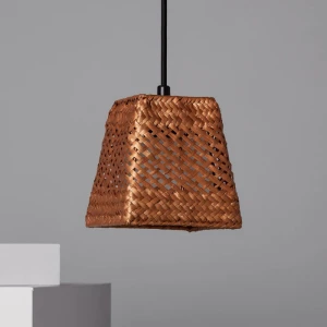Lampa Wisząca Naturalne Włókno Gata kolor brązowy